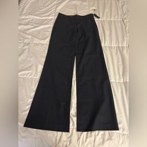 NWT Theory Elegant Black Wide-Leg Women's Pants